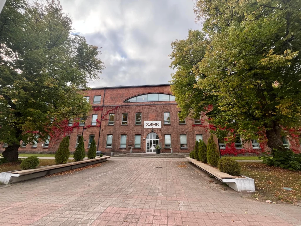 Campus der South Eastern University of Applied Sciences in Kouvola Gebäude der South Eastern University of Applied Sciences in Kouvola, Finnland